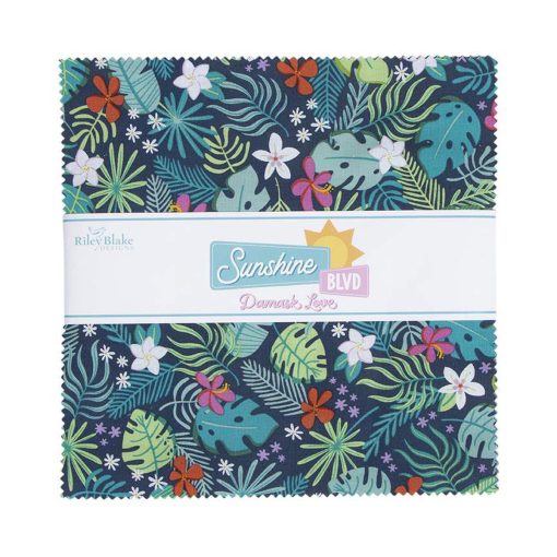 Sunshine Blvd 10" Stacker by Amber Kemp-Gerstel for Riley Blake Designs