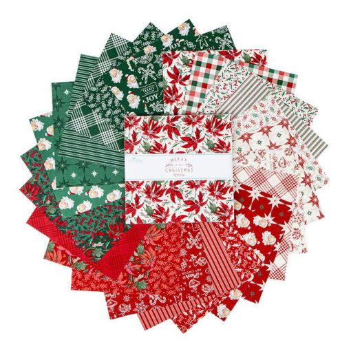 Merry Little Christmas by My Mind's Eye 10" Stacker for Riley Blake Designs - Image 2