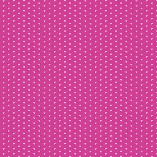 Mini Heart Pink Yardage by Andover Fabrics for Andover Fabrics