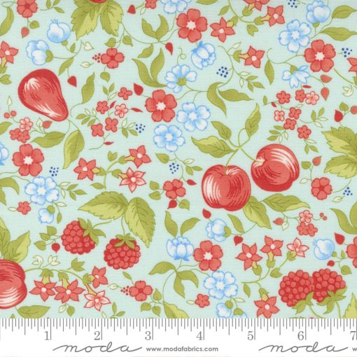 Fruit Cocktail Lakeside Fruit Picnic Yardage by Fig Tree & Co. for Moda Fabrics