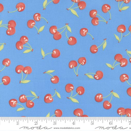 Fruit Cocktail Blueberry Cherry Orchard Yardage by Fig Tree & Co. for Moda Fabrics