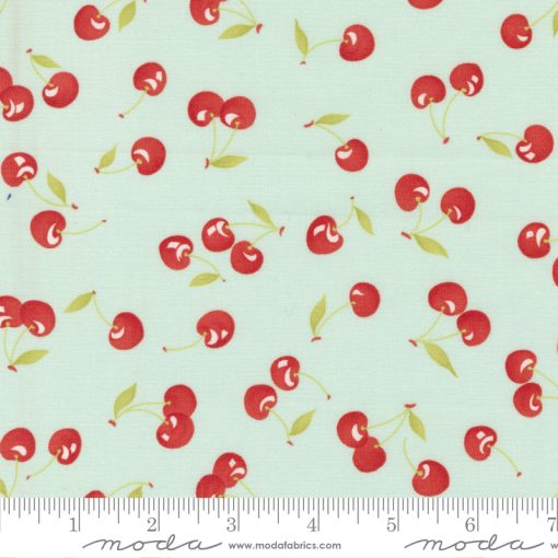 Fruit Cocktail Lakeside Cherry Orchard Yardage by Fig Tree & Co. for Moda Fabrics