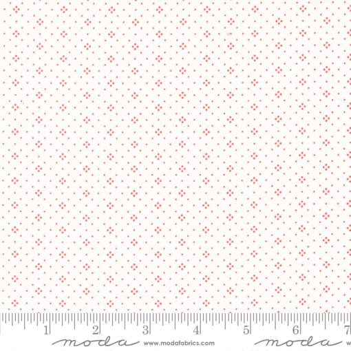 Eyelet Ivory Cherry Basics Yardage by Fig Tree & Co. for Moda Fabrics