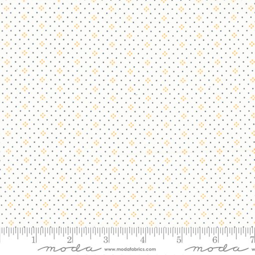 Eyelet Ivory Pumpkin Basics Yardage by Fig Tree & Co. for Moda Fabrics