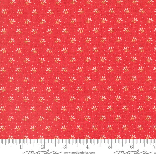 Jelly & Jam Strawberry Ditsy Yardage by Fig Tree & Co. for Moda Fabrics