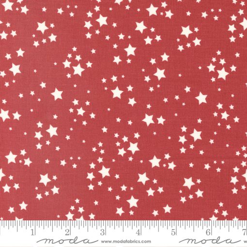 All Star Rust Star Player Yardage by Stacy Iest Hsu for Moda Fabrics