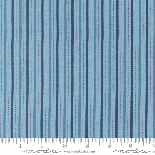 All Star Sky Sports Stripe Yardage by Stacy Iest Hsu for Moda Fabrics