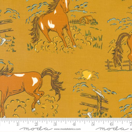 Ponderosa Saddle Wild At Heart Yardage by Stacy Iest Hsu for Moda Fabrics