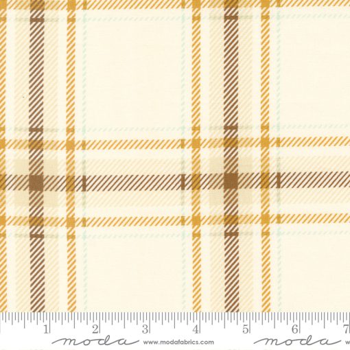 Ponderosa Natural Cowboy Plaid Yardage by Stacy Iest Hsu for Moda Fabrics