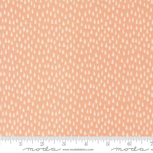 Noah's Ark Peach The Storm Yardage by Stacy Iest Hsu for Moda Fabrics