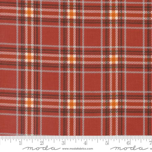 The Great Outdoors Fire Cozy Plaid Yardage by Stacy Iest Hsu for Moda Fabrics