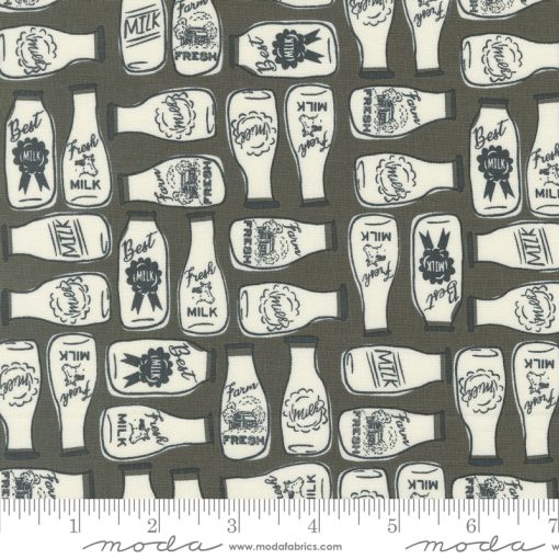 Farmstead Charcoal Milk and More Yardage by Stacy Iest Hsu for Moda Fabrics