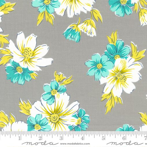 Feed Sacks: Good Works Foggy Wildflower Yardage by Linzee McCray for Moda Fabrics