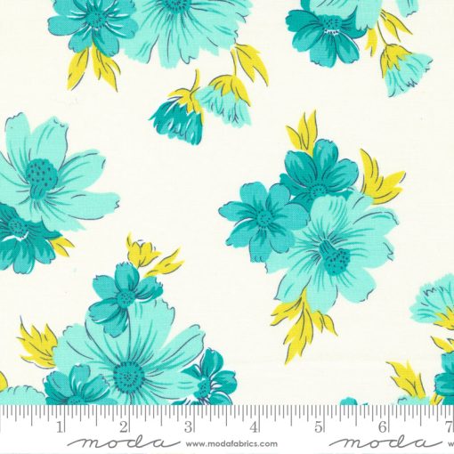 Feed Sacks: Good Works Cloud Pond Wildflower Yardage by Linzee McCray for Moda Fabrics