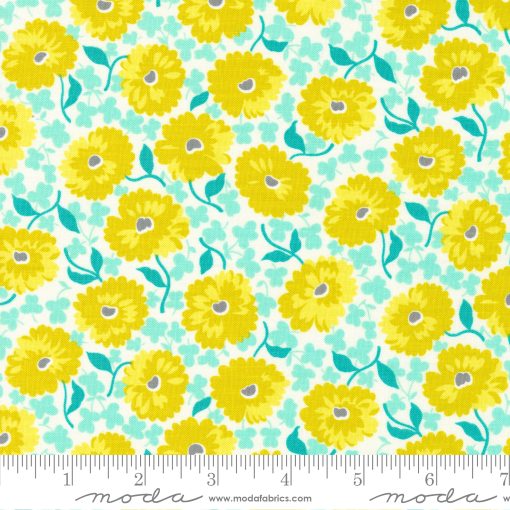 Feed Sacks: Good Works Cloud Fragrant Yardage by Linzee McCray for Moda Fabrics