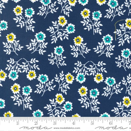 Feed Sacks: Good Works Bluebird Nearly Wild Yardage by Linzee McCray for Moda Fabrics