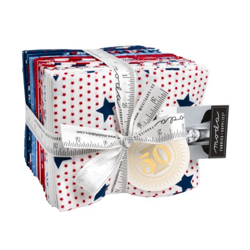 PREORDER Star Spangled Fat Quarter Bundle by April Rosenthal for Moda Fabrics