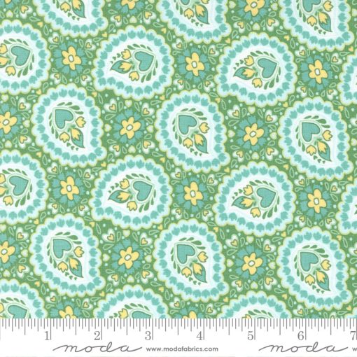 Sunflowers In My Heart Shamrock Provence Yardage by Kate Spain for Moda Fabrics