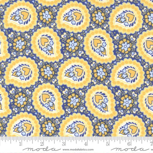 Sunflowers In My Heart Ocean Provence Yardage by Kate Spain for Moda Fabrics