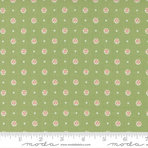 Peachy Keen Fern Posy Yardage by Corey Yoder for Moda Fabrics