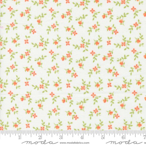 Cali & Co. Cloud Melon Vine and Bud Yardage by Corey Yoder for Moda Fabrics