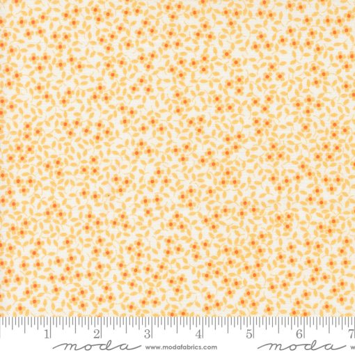 Cali & Co. Cloud Goldenrod Ditsy Yardage by Corey Yoder for Moda Fabrics