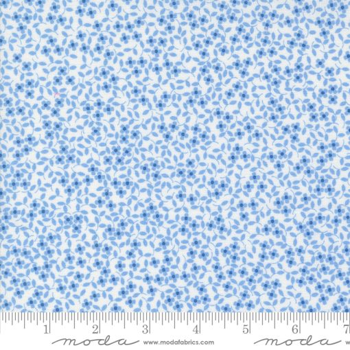 Cali & Co. Cloud Cobalt Ditsy Yardage by Corey Yoder for Moda Fabrics