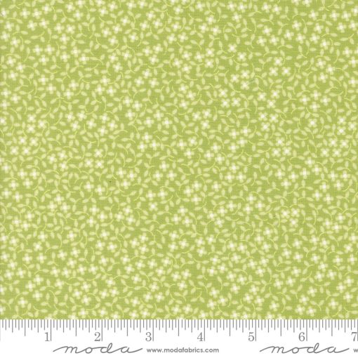 Cali & Co. Pistachio Ditsy Yardage by Corey Yoder for Moda Fabrics