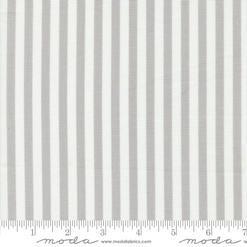 Coriander Colors Grey Stripe Yardage by Corey Yoder for Moda Fabrics