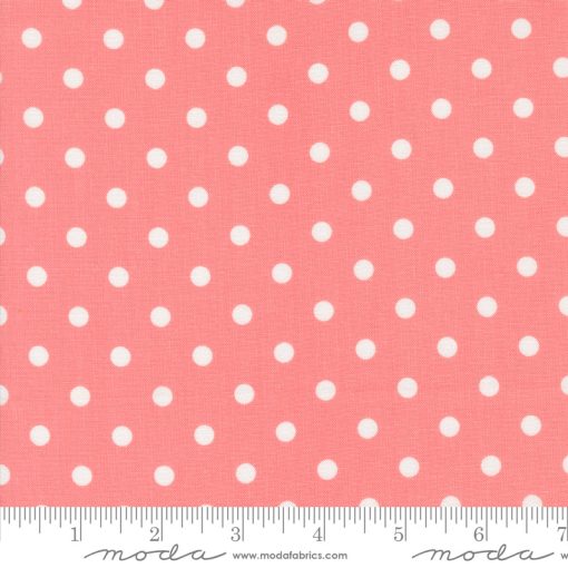 Coriander Colors Pink Big Dot Yardage by Corey Yoder for Moda Fabrics