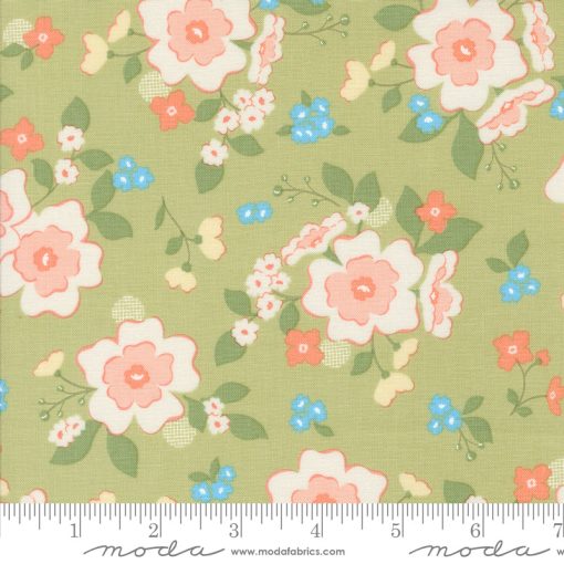 Dainty Meadow Pear Wild Boutique Yardage by Heather Briggs for Moda Fabrics