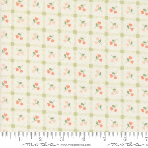 Dainty Meadow Porcelain Picnic Petals Yardage by Heather Briggs for Moda Fabrics