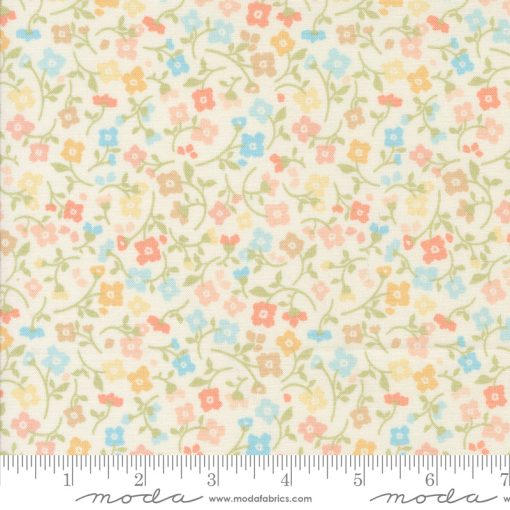 Dainty Meadow Porcelain Meadow Yardage by Heather Briggs for Moda Fabrics