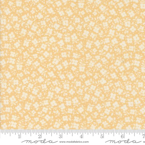 Dainty Meadow Buttercup Tossed Petals Yardage by Heather Briggs for Moda Fabrics