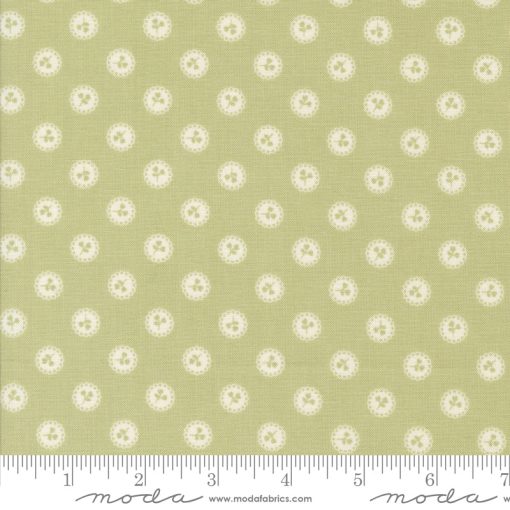 Dainty Meadow Pear Dainty Dots Yardage by Heather Briggs for Moda Fabrics