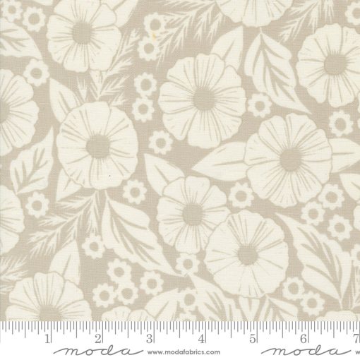 Field of Flowers Flax Flower Paper Yardage by Katharine Watson for Moda Fabrics