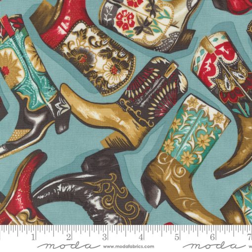 Saddle Ranch Pond Boot Scootin Yardage by Moda for Moda Fabrics