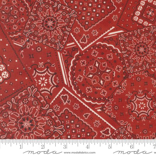 Saddle Ranch Barn Badlands Bandana Yardage by Moda for Moda Fabrics