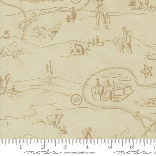 Saddle Ranch Trail Dust Westward Yardage by Moda for Moda Fabrics