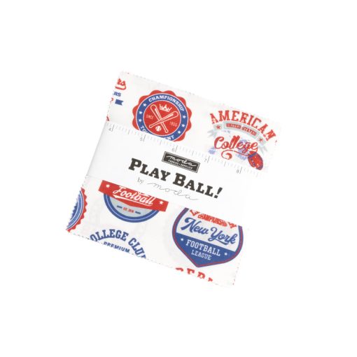 Play Ball Charm Pack by Stacy Iest Hsu for Moda Fabrics