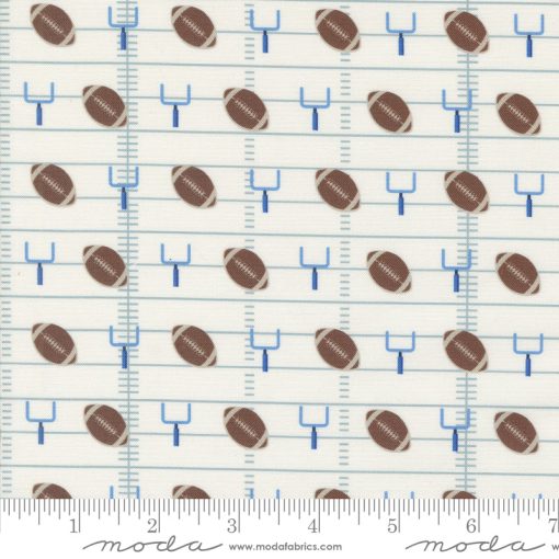 Play Ball Chalk Gridiron Yardage by Stacy Iest Hsu for Moda Fabrics