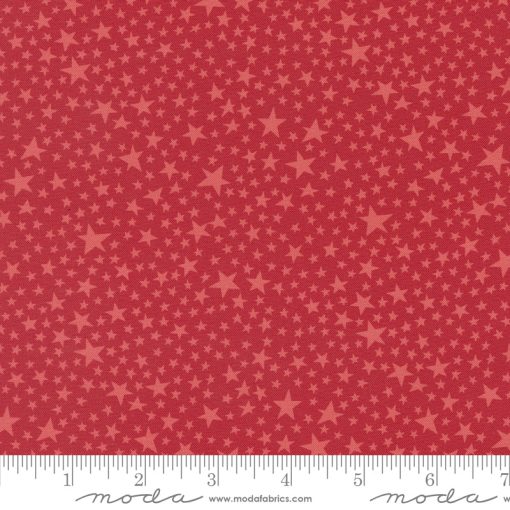 Play Ball Cardinal Super Stars Yardage by Stacy Iest Hsu for Moda Fabrics