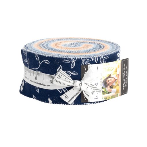 Denim & Daisies Jelly Roll by Fig Tree & Co. for Moda Fabrics