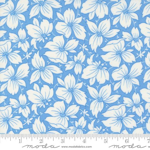 Denim & Daisies Stonewashed Sunday Best Yardage by Fig Tree & Co. for Moda Fabrics