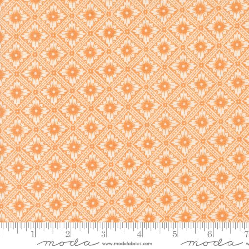 Denim & Daisies Butterscotch Punched Tin Yardage by Fig Tree & Co. for Moda Fabrics