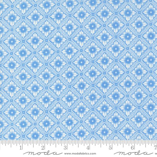 Denim & Daisies Stonewashed Punched Tin Yardage by Fig Tree & Co. for Moda Fabrics