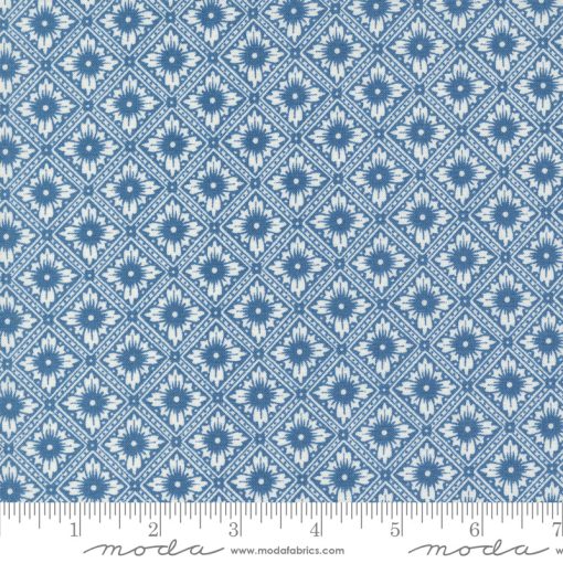 Denim & Daisies Denim Punched Tin Yardage by Fig Tree & Co. for Moda Fabrics