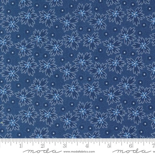 Denim & Daisies Midnight Jeans Prairie Yardage by Fig Tree & Co. for Moda Fabrics