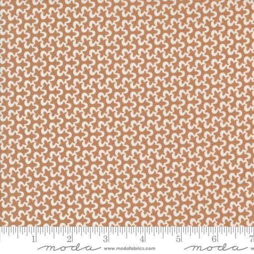 Portofino Sienna Fleur De Lis Yardage by Fig Tree & Co. for Moda Fabrics