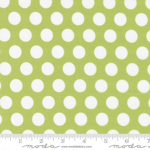 Simply Delightful Pistachio Dots Yardage by Sherri & Chelsi for Moda Fabrics